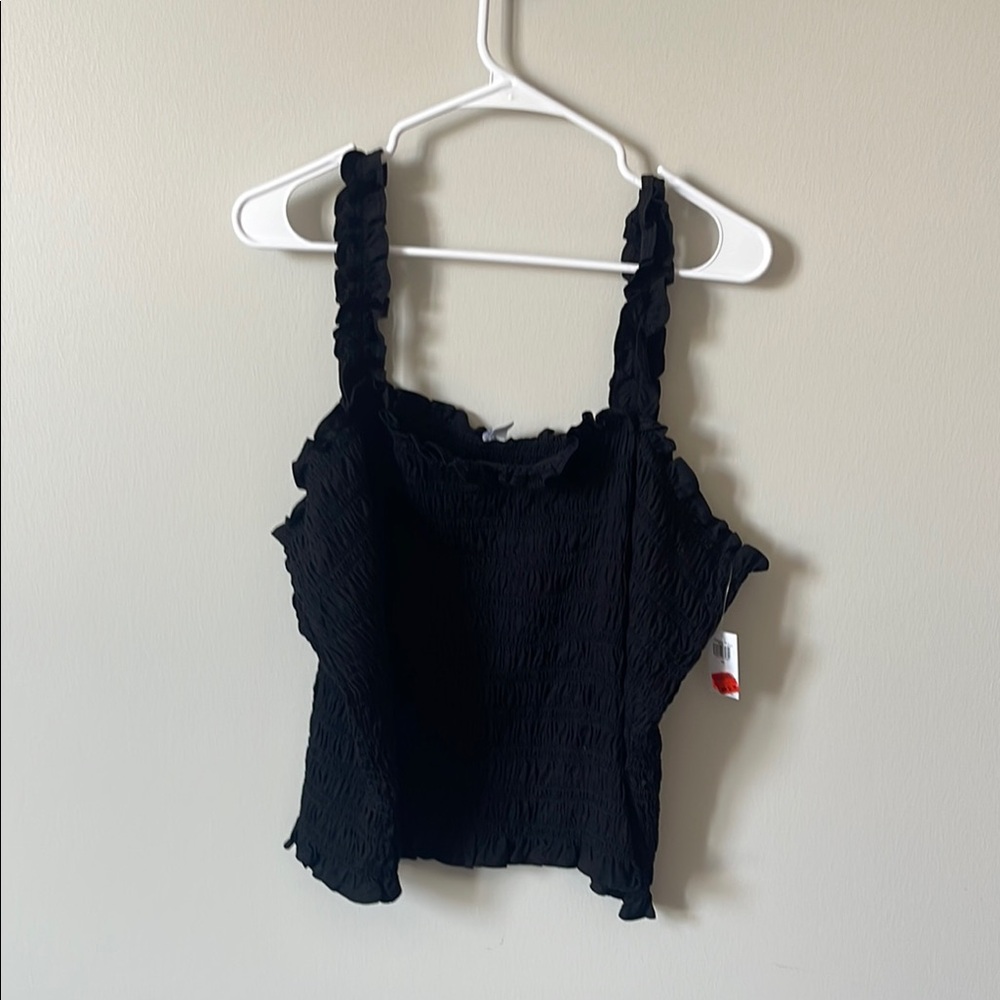Black Sleeveless Top